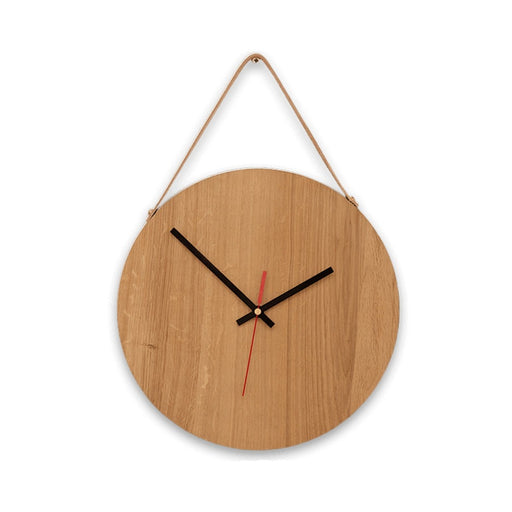 elevenpast Clocks 250 mm / Red / Bold Magna Wall Clock Clear Varnish