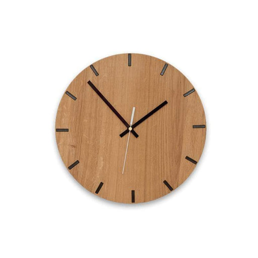elevenpast Clocks 250 mm / White / Bold Orm Wall Clock Clear Varnish