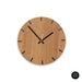 elevenpast Clocks 250 mm / White / Bold Orm Wall Clock Clear Varnish