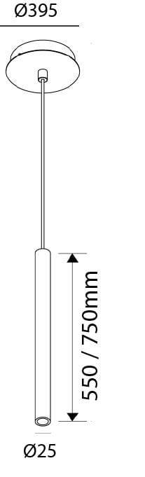 elevenpast Pendant Formulia Single Pendant