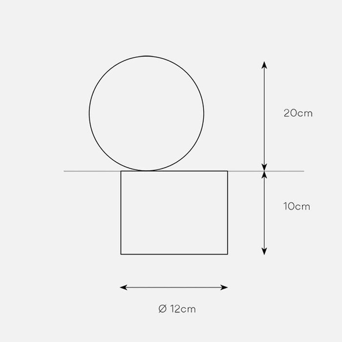 elevenpast table lamp Orb Table Lamp Gold with Opal Glass 45 DEGREE TABLE LAMP