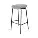 elevenpast Bar stool Grey Replica Hay Bar Stool Metal Frame