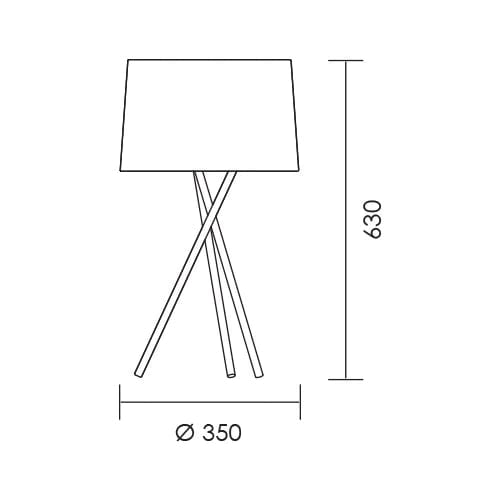 Spazio Twigs Table Lamp 8518