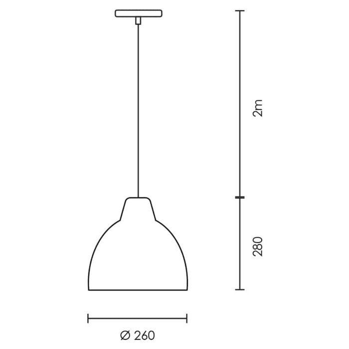 Spazio Hennessy Pendant Light - Polystyrene & Plastic 8549.31