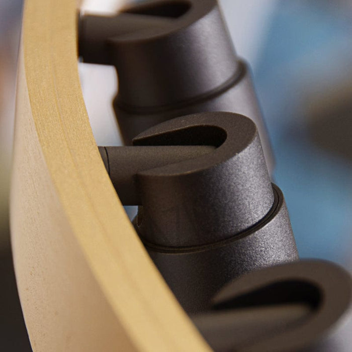 Spazio Monaco Round LED Pendant with 6 built in Spotlights - Black and Gold 8799.80 633710856072