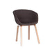 elevenpast Brown Upholstered Replica Hay Chair