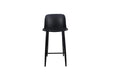 elevenpast Kitchen stool Black Malmo Kitchen Stool - Metal and Polypropylene CAPP721KBLACK
