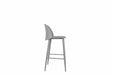 elevenpast Kitchen stool Grey Malmo Kitchen Stool - Metal and Polypropylene CAPP721KGREY