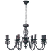elevenpast Chandeliers Wrought Iron 8 Chandelier
