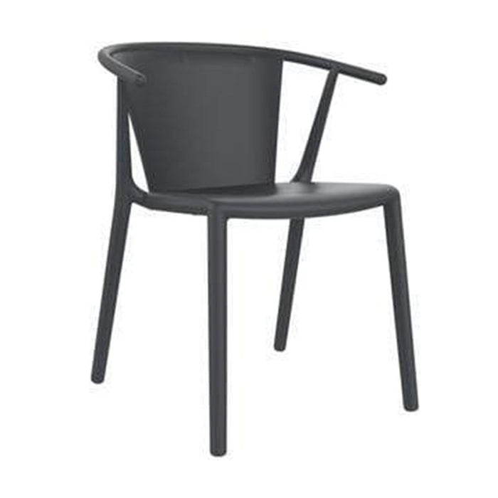 elevenpast Dark Grey Steely Chair