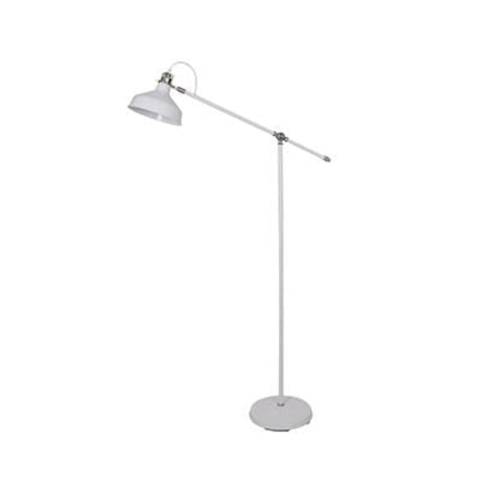 elevenpast White Nickel Luca Floor Lamp