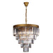 elevenpast Gold Medium Palace Smoke or Clear Crystal Chandelier KLCH-6515/6-SG