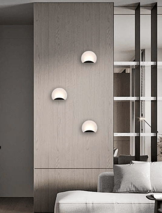elevenpast Pendant Cures Round Wall Light