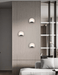 elevenpast Pendant Cures Round Wall Light