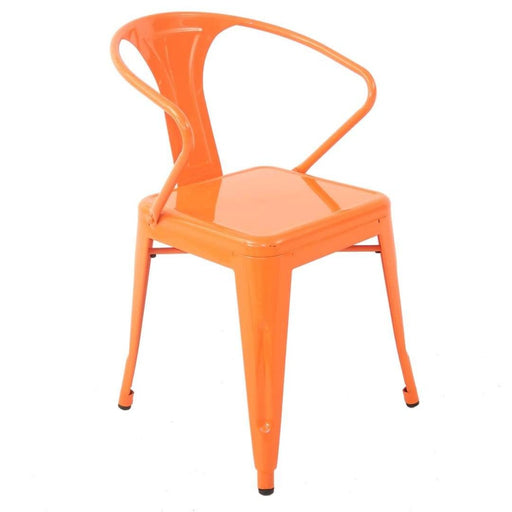 elevenpast Orange Tolix Armchair