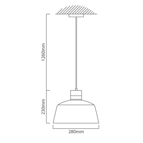 elevenpast Copenhagen Pendant Large P966