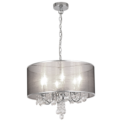 elevenpast Pendant Manor House Crystal Pendant Light PEN281/6 CHR 6007226055979