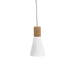 elevenpast Pendant V Cork Pendant Matt White