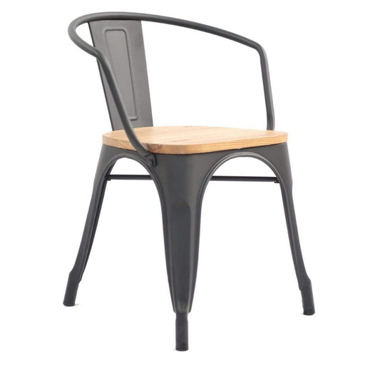 elevenpast Black Replica Tolix Armchair