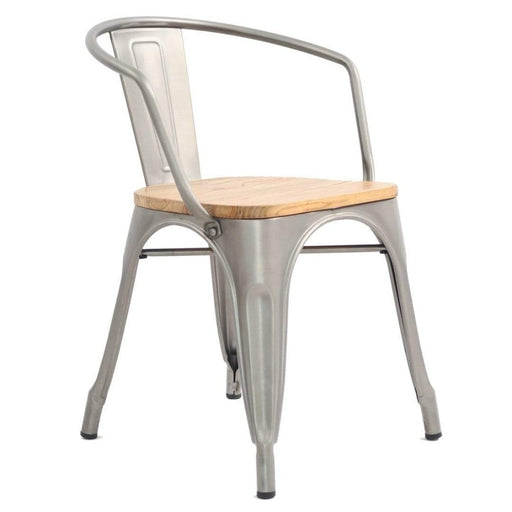 elevenpast Aluminium Replica Tolix Armchair