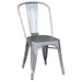 elevenpast Silver Metalic Tolix Chair