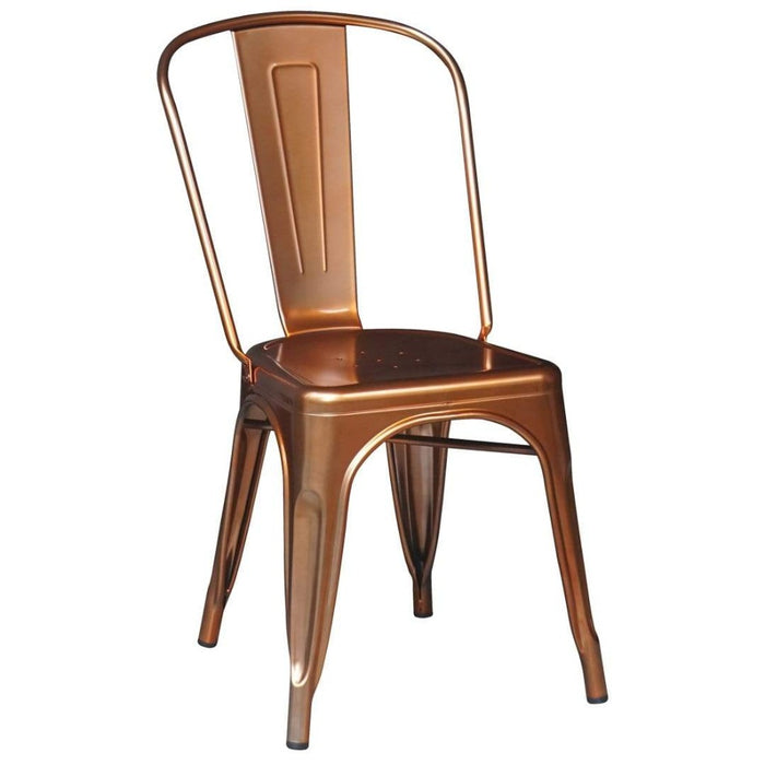 elevenpast Copper Metalic Tolix Chair