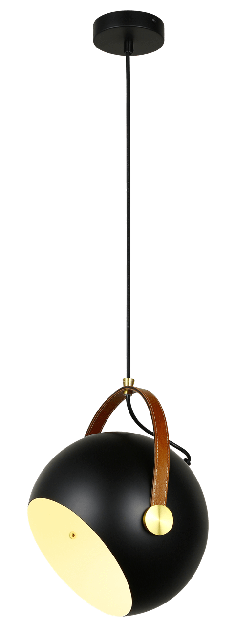 elevenpast Black Harry Ball Pendant