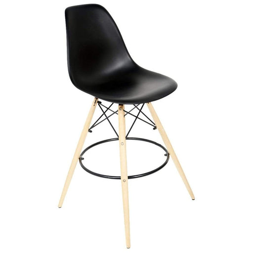 elevenpast Black Replica Eames Bar Stool
