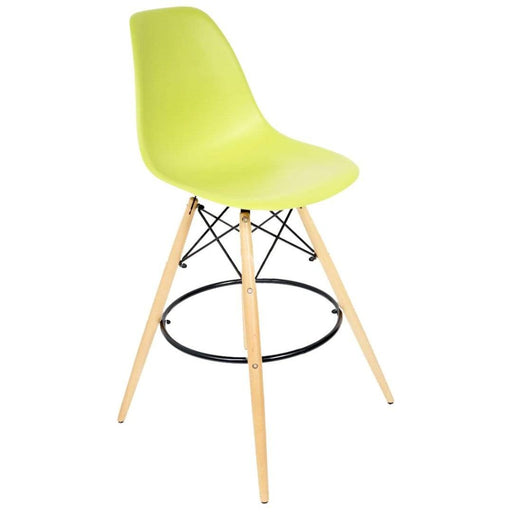 elevenpast Lime Replica Eames Bar Stool