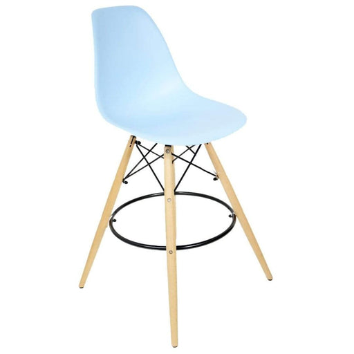 elevenpast Blue Replica Eames Bar Stool