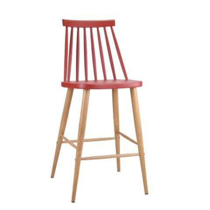 elevenpast Deep Red Cafe Kitchen Chair