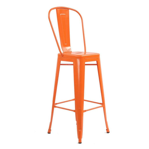 elevenpast Orange Replica Tolix Barstool