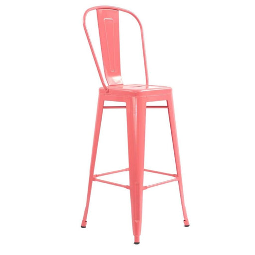 elevenpast Pink Replica Tolix Barstool