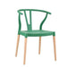 elevenpast Green Wegner Wishbone Replica Cafe Chair