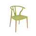 elevenpast Yellow Wegner Wishbone Replica Cafe Chair