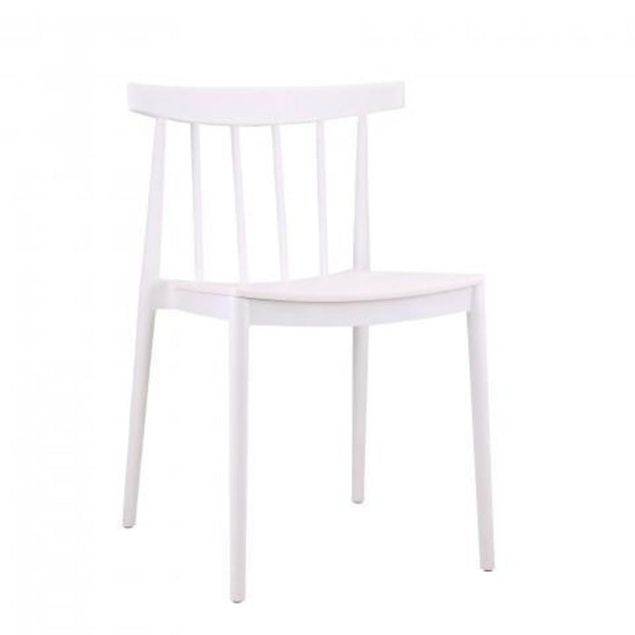 elevenpast White Tokyo Cafe Chair  Multi Colour