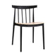 elevenpast Black Tokyo Wood Seat Cafe Chair