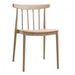 elevenpast Beige Tokyo Wood Seat Cafe Chair