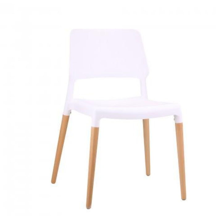 elevenpast White Tod Cafe Chair