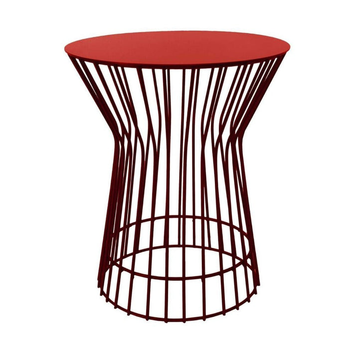 elevenpast Side tables Red DRUM SIDE TABLE