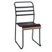 elevenpast Chairs Black Curva Wood Cafe Chair