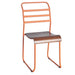 elevenpast Chairs Orange Curva Wood Cafe Chair