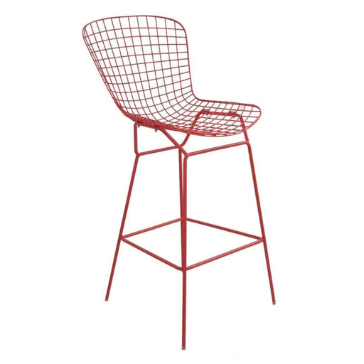 elevenpast Red Replica Bertoia Barstool