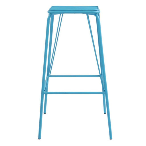 elevenpast Blue Replica Wire Barstool
