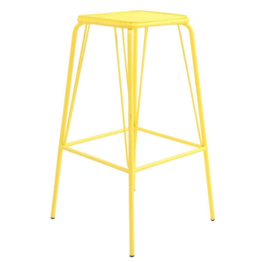 elevenpast Yellow Replica Wire Barstool